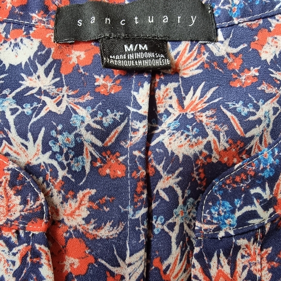 Sanctuary Floral Flowy Top - Picture 7 of 8